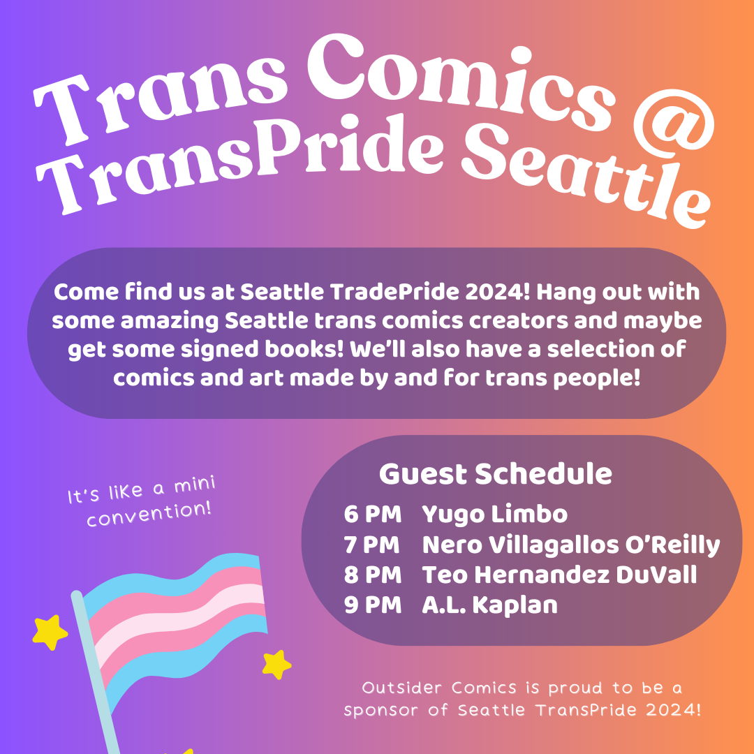 Trans Comics @ Trans Pride Seattle!