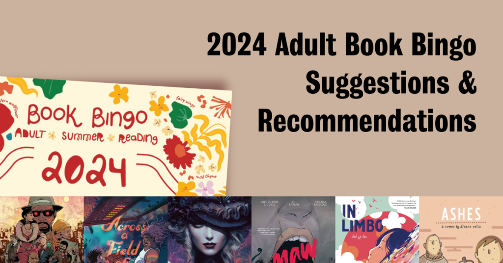 2024 Summber Book Bingo Recommendations