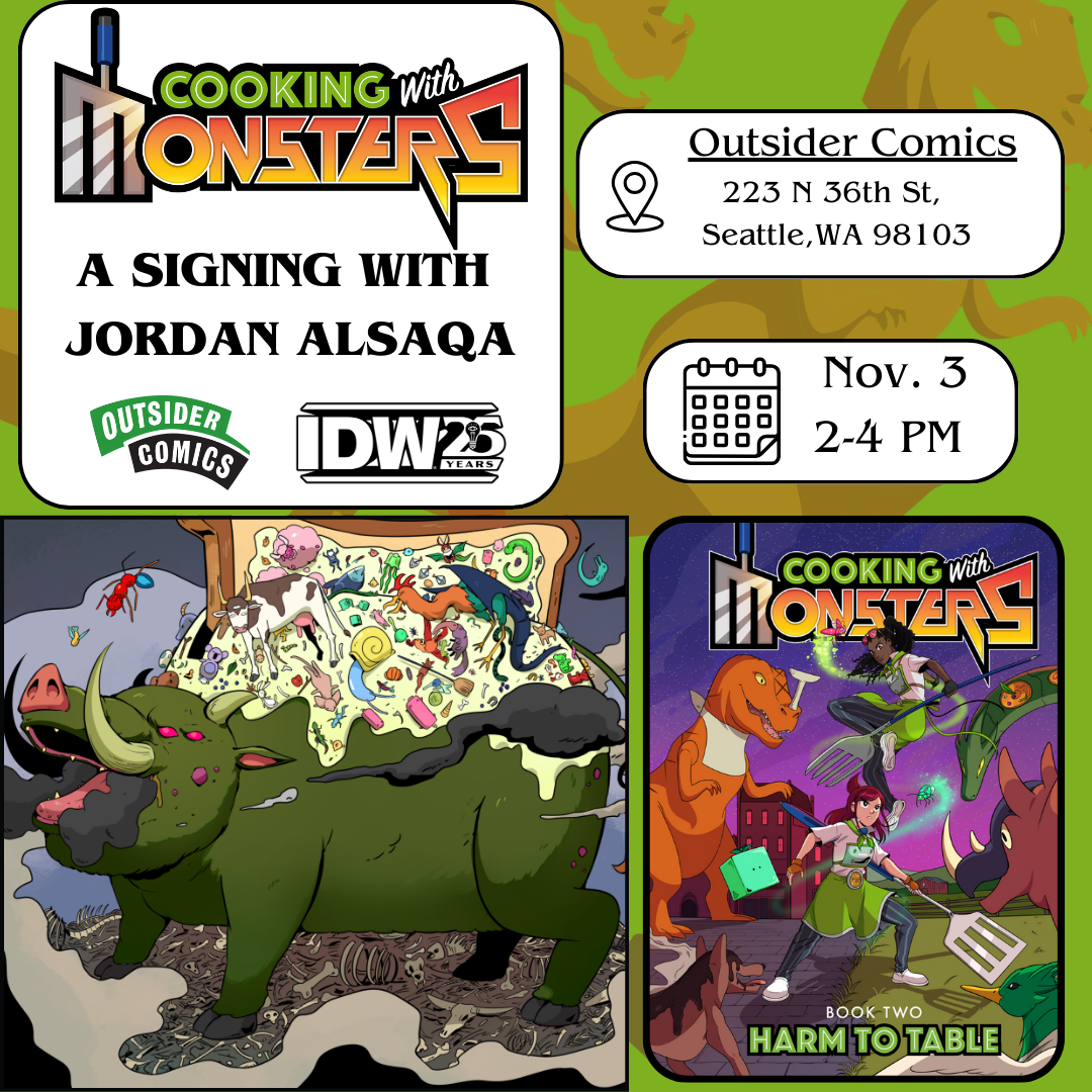 Cooking With Monsters w/ Jordan Alsaqa