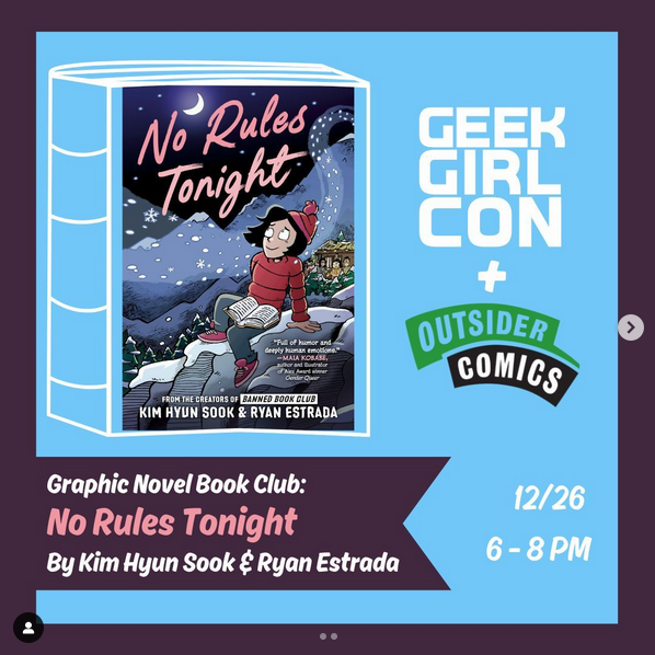 Read with GCC Monthly Graphic Novel Book Club: No Rules Tonight