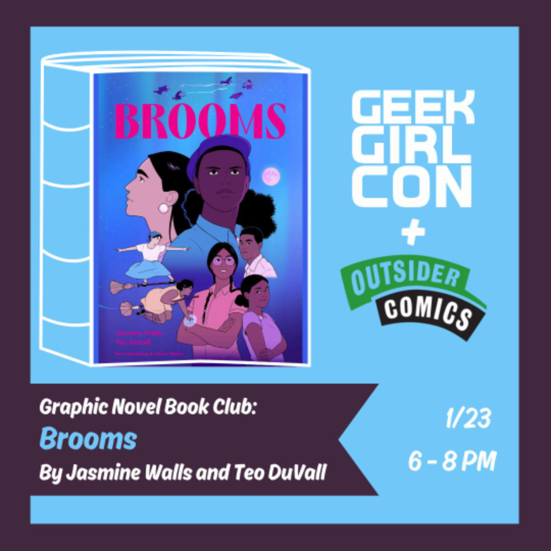 Read with GCC Monthly Graphic Novel Book Club: Brooms