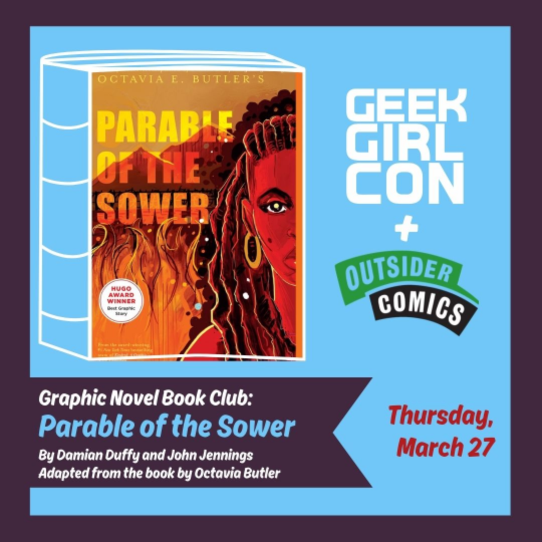 Read with GCC Monthly Graphic Novel Book Club: Parable of the Sower