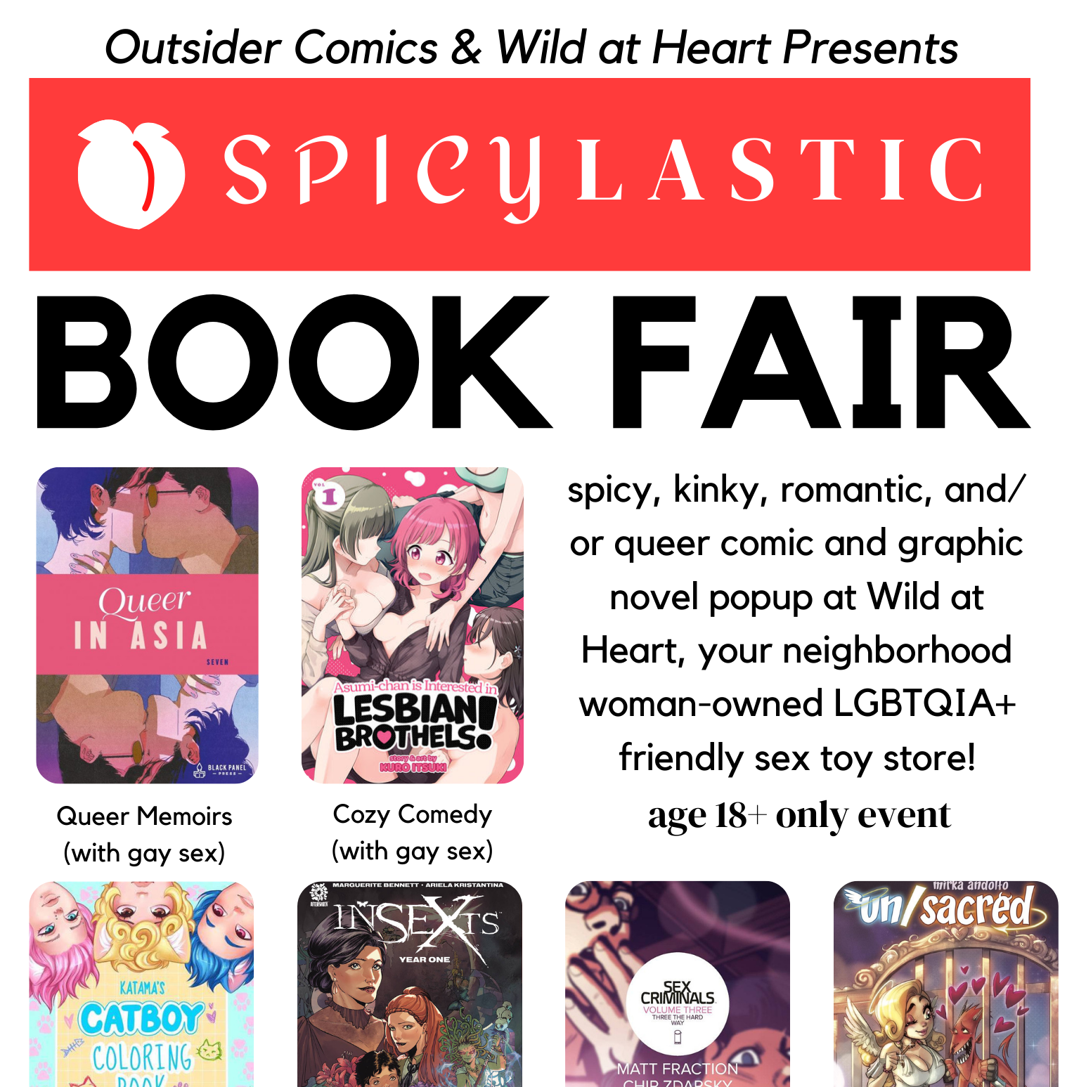 Spicylastic Book Fair 2: Deeper and Harder(cover)