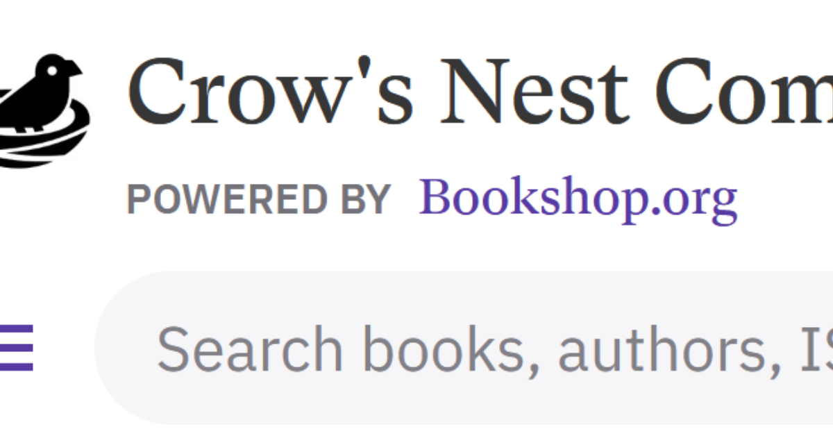 We’re on Bookshop.org and Libro.fm!